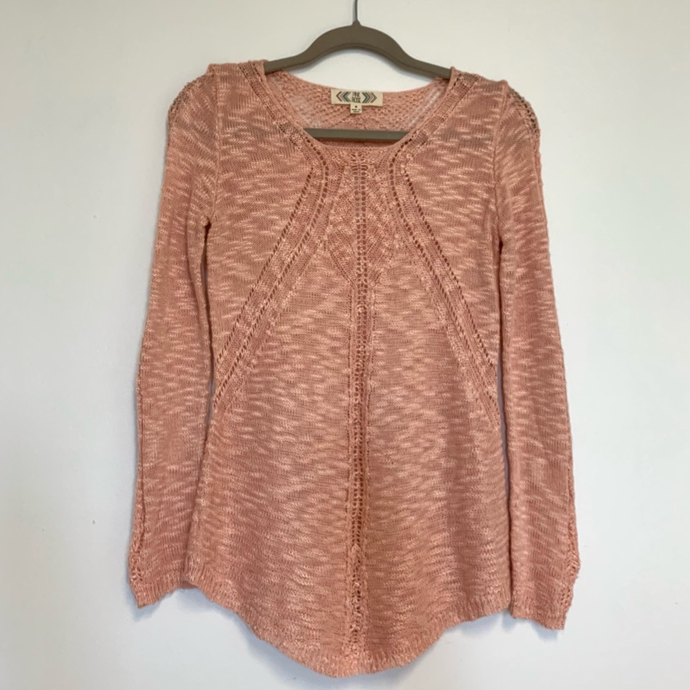 Pink Knit Sweater